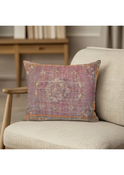 Vintage Motif Etnik Desenli Baskı Kırlent Kılıfı modelleri