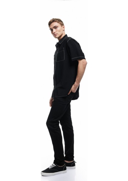 Yeni Sezon Slim Fit Kot Pantolon - Brad Jean