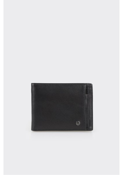 Siyah Deri Erkek Cüzdan