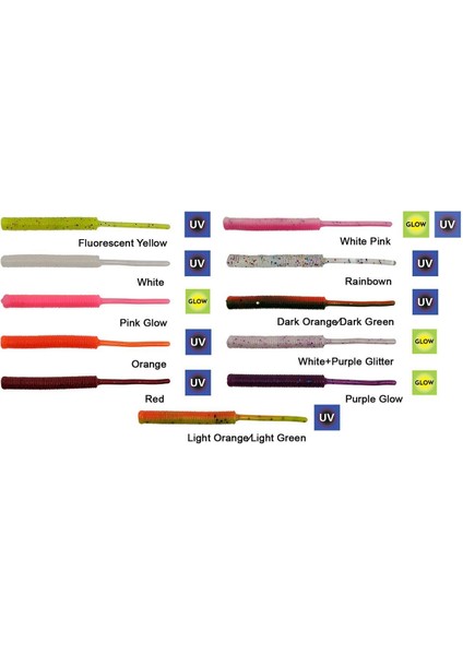 Fire Worm Lrf Silikonu 5cm 18 Adet fiyatları