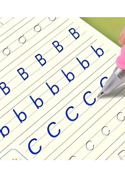 Sihirli Yazı Kalem + Kalem Içi Yedeği 10 Adet + 1 Adet Kalem Tutacağı - Sihirli Defter Kitap Setinde Kullanılan Kalem Seti
