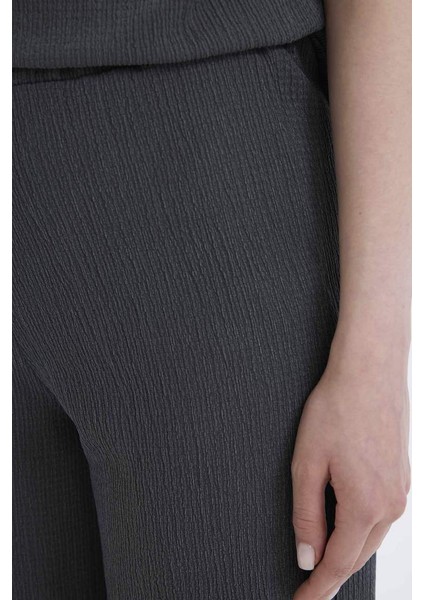 Yeni Sezon Bürümcük Pantolon Wide Leg Geniş Bol Paça Esnek Belli indirimleri