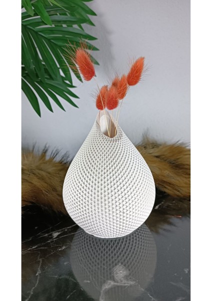 Farklı Renkte Damla Şeklinde Dekoratif Obje - Modern ve Zarif Tasarım