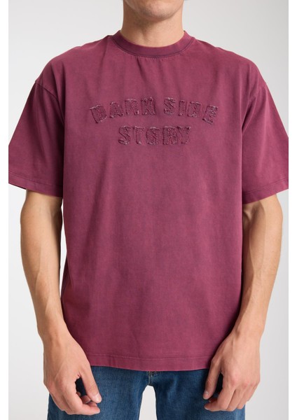 Erkek Pamuk T-Shirt - Basic Soft ve Rahat Yazlık Tasarım - Yazı Baskılı fiyatları