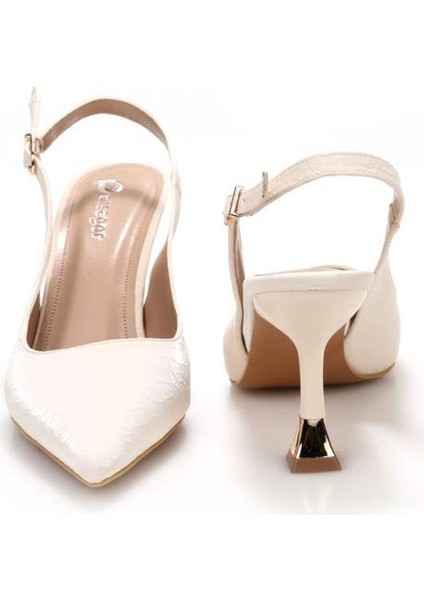 PS-32140 7 cm Topuklu Kadın Stiletto Abiye Ayakkabı modelleri