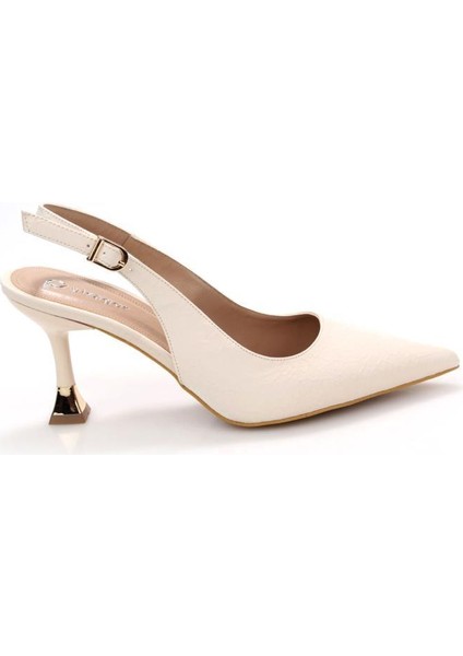 PS-32140 7 cm Topuklu Kadın Stiletto Abiye Ayakkabı fırsatları