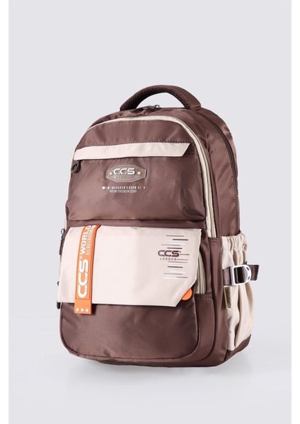 51682 Sırt Çantası – Suya Dayanıklı, Günlük Kullanıma Uygun, Unisex Tasarım - Kahverengi