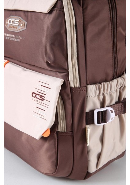 51682 Sırt Çantası – Suya Dayanıklı, Günlük Kullanıma Uygun, Unisex Tasarım - Kahverengi indirimleri