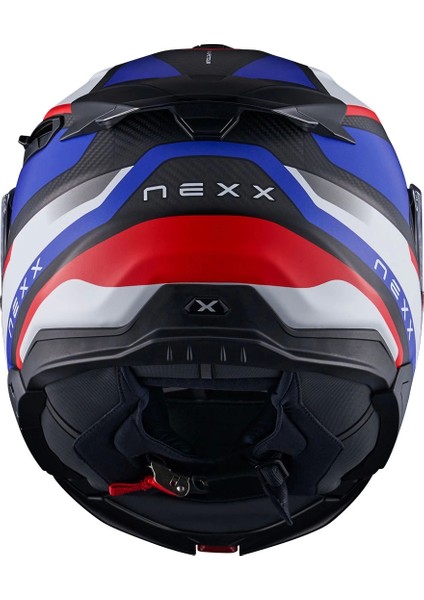 X.lıfetour Pro Mıle Mat Mavi-Kırmızı Kask fırsatları