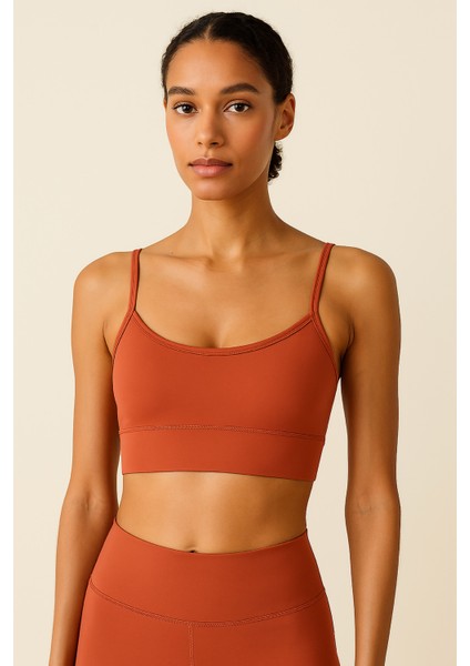 Ince Askılı Toparlayıcı Spor Büstiyer