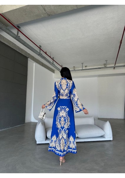 Ithal Babel Kumaş Elbise (Kemer Dahildir) modelleri