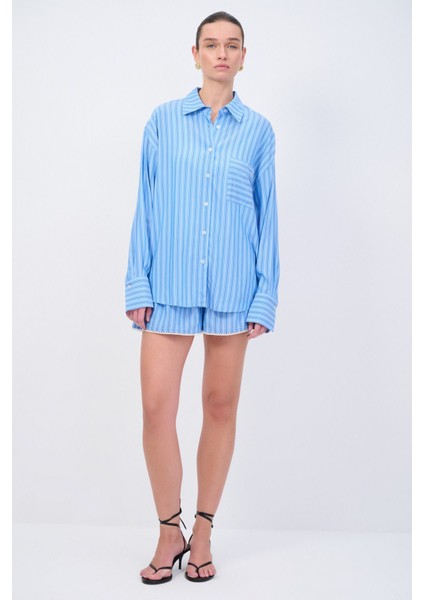 Moda Tutkusu Çizgili Gömlek modelleri