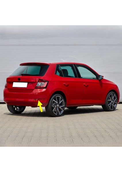 Skoda Fabia 2019-2021 Arka Tampon Sağ Reflektör Kedi Gözü 6V6945106