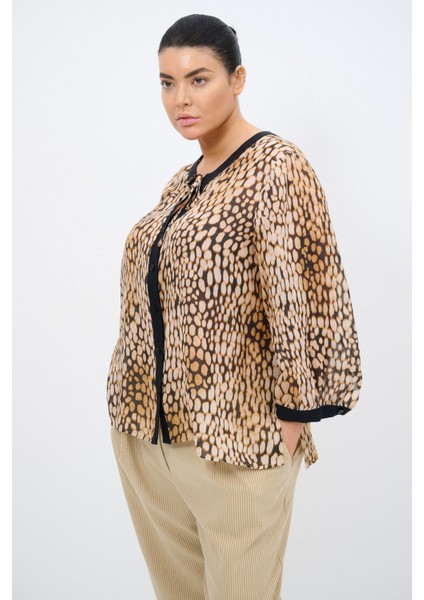 Leopar Desenli Bluz fiyatları