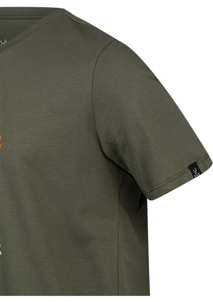 Alex Baskılı Erkek Sıfır Yaka T-Shirt 042