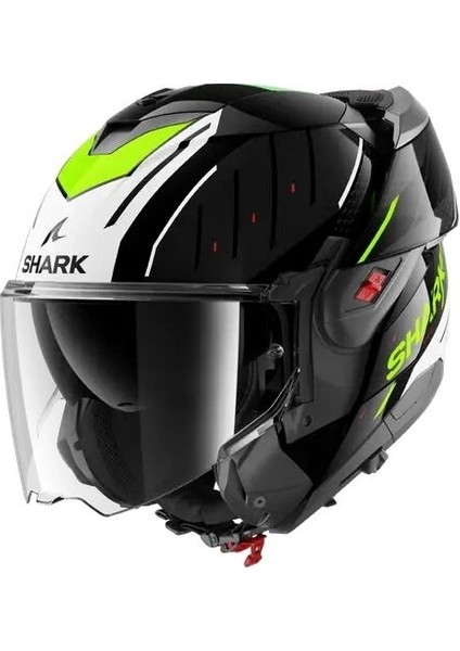 Oxo Rydger Sarı 180 Çene Açılır Kask