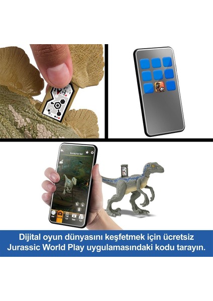 HRX50 Jurassic World Süper Güçlü Allosaurus Figürü