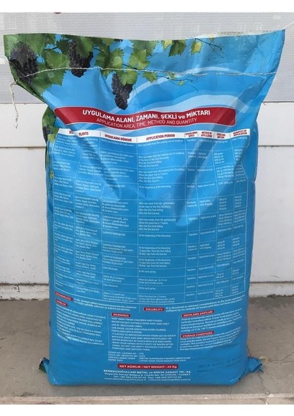 Ekmeçioğulları Demir Sülfat Heptahidrat 25 kg fiyatları