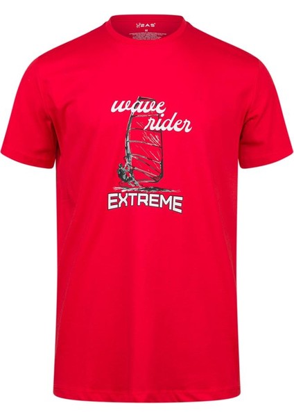 Alex Baskılı Erkek Sıfır Yaka T-Shirt 042