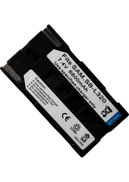Kamera Batarya Uyumlu SB-L320 7.4V 6800MAH Batarya Pil