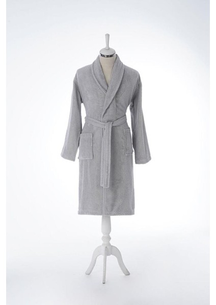 Tek Bornoz Şalyaka-Colourist Gri (S-M Beden)