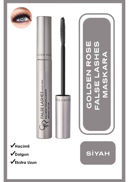 False Lashes Hacim Veren Maskara & Sweet Kiss Meyveli Dudak Parlatıcı Set fiyatları
