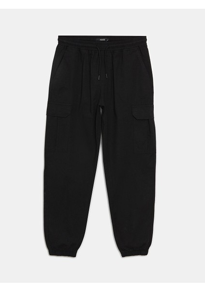 Yeni Sezon Standart Kalip Erkek Kargo Pantolon - S5ER25Z8