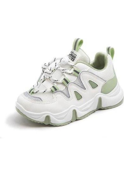 Junisteps Şık Tasarım Günlük Yürüyüş Koşu Çocuk Spor Ayakkabı - Yeşil fırsatları