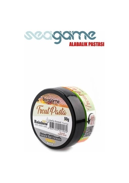 Seagame Trout Pasta Alabalık Hamuru Sarımsak Gökkuşağı 50G
