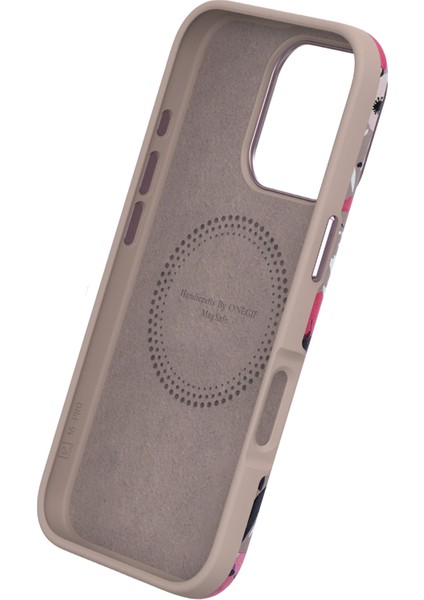 Onegif Iphone 14 Pro Flower Series Magsafe Kapak - Siyah Bstmy fiyatları
