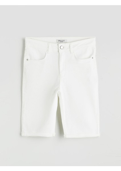 Yeni Sezon Bermuda Fit Kadin Jean Sort - S5DN11Z8