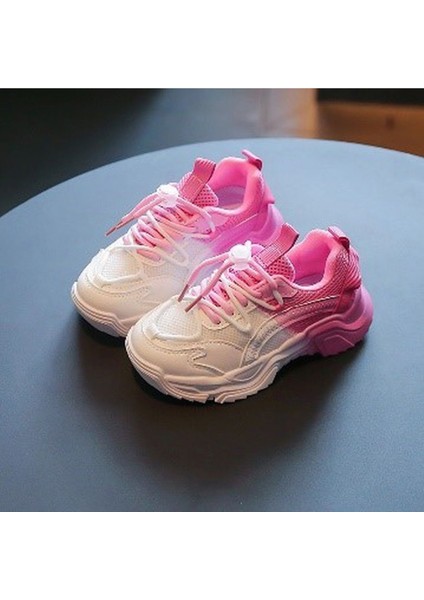 Junisteps File Detaylı Hava Alabilen Çocuk Spor Ayakkabı - Pembe fiyatları
