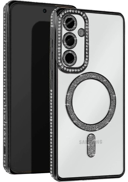 Samsung Galaxy S25 Edge Joke Simli Magneticsafe Kılıf - Siyah Bstmy