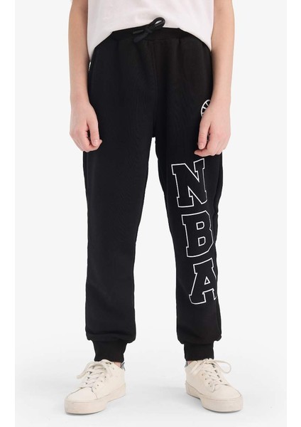 Yeni Sezon Erkek Çocuk Nba Wordmark Beli Lastikli Eşofman Altı