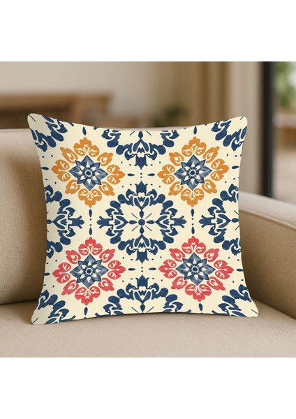Vintage Desenli Dekoratif Yastık Kılıfı fiyatları