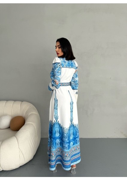 Atlas Kumaş Elbise (Kemer Dahildir) modelleri