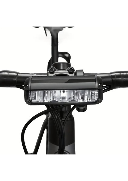 Lumomax Beam 3 Bisiklet Ön Far – 900 Lümen, 3 Led, Şarjlı, Gidon Montajlı