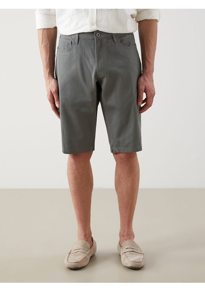 Yeni Sezon Slim Fit Erkek Sort - S51098Z8