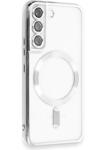 Samsung Galaxy S22 Kılıf Kross Magneticsafe Kapak - Gümüş Bstmy fiyatları