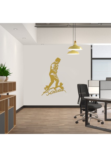 Metal Atatürk Duvar Tablosu, Kocatepe Tablosu, Atatürk Portresi, Ev & Ofis Dekoru modelleri