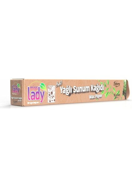 Baskılı Yağlı Sunum Kağıdı - 16LI