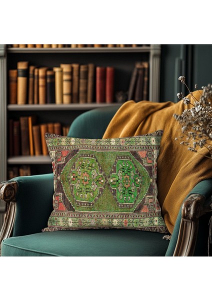 Kilim Motifli Kırlent – Yumuşak Dokulu