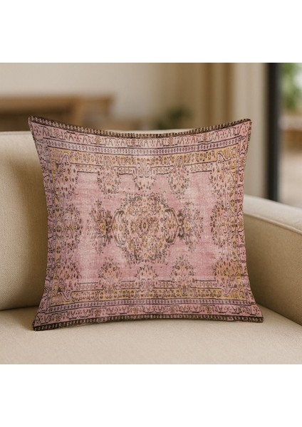 Etnik Desenli Yastık Baskı Kilim Kırlent Kılıfı fiyatları
