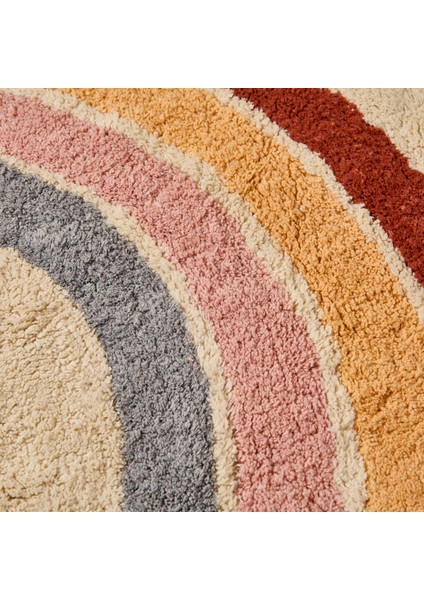 Soft Tufting Banyo Paspası - Renkli - 60X90 cm fiyatları