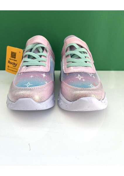 Işıklı Taban Cırtlı Renkli Çocuk Sneaker