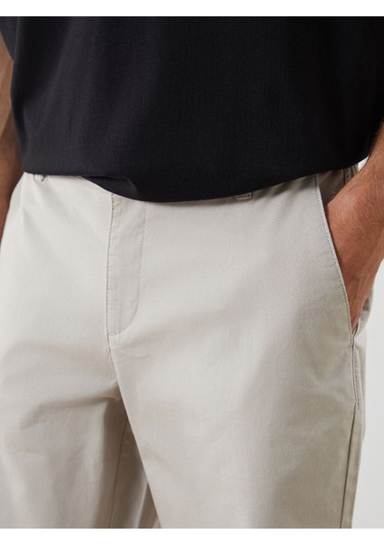 Yeni Sezon Standart Kalip Gabardin Erkek Sort - S51097Z8