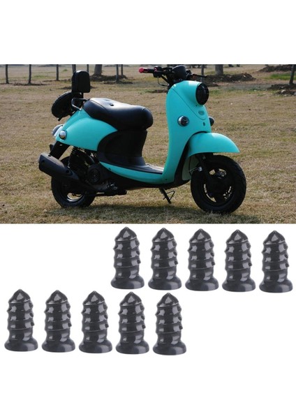 Lastik Tamir Kiti 10 Adet Kauçuk Çivi Parçaları Oto Kamyon Otobüsleri Motosiklet Tamir Seti Dublex