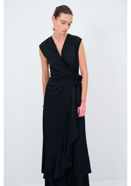 Yandan Bağlamalı Uzun Bluz modelleri