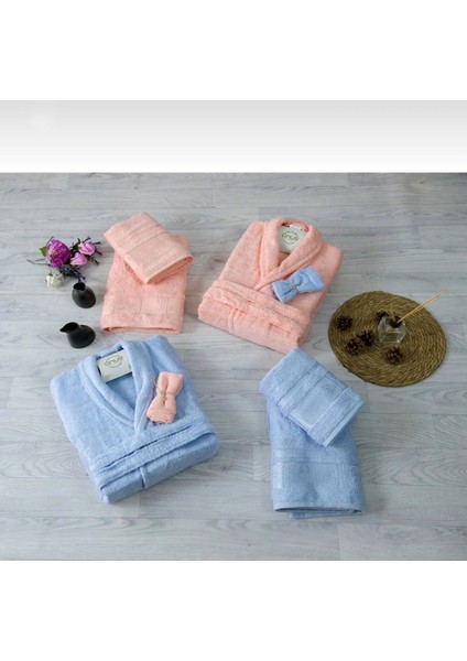 Onur Havlu Home Collection Bambu 10 Parça Bornoz Seti Sabun Hediyeli