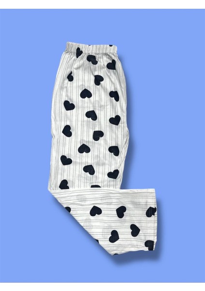 Battal Beden Anne Penye Pijama Alt